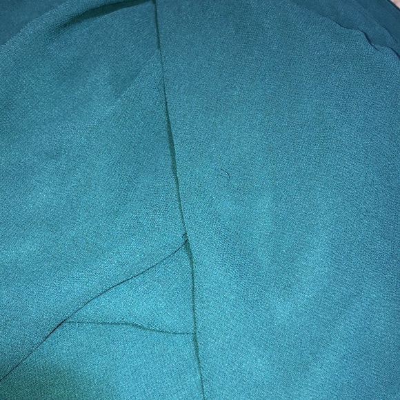 Lulus bridesmaids Thoughts of Hue Emerald Green Surplice Maxi Dress medium​​ - Picture 14 of 14